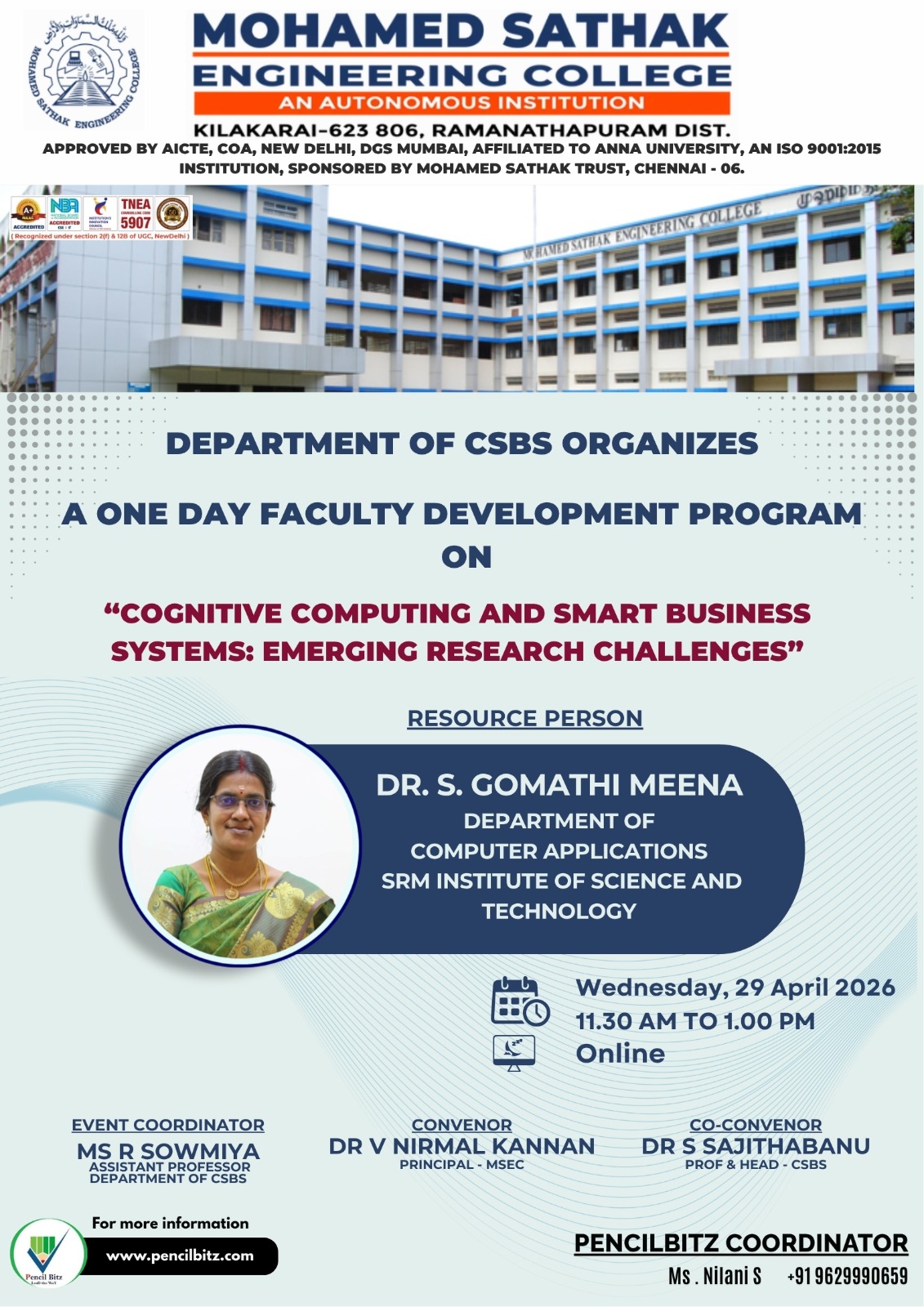 College Event Brochure